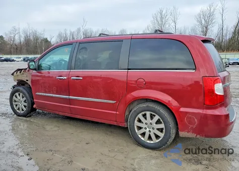 2016 Chrysler Town & Country Touring from USA, damaged, VIN 2C4RC1BG7GR120344